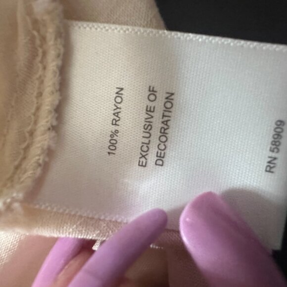 Chelsea & Violet C & V top sz L open‎ Floral Embroidered Peasant Kimono Cardigan - Picture 6 of 6